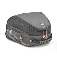 NEW Kappa Motorcycle Alpha Range 15 Liter Saddle Bag AH210 Black/Grey picture