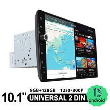 JOYING Double Din Radio 10.1Inch Car Stereo 8GB+128GB with Volume Knob Bluetooth picture