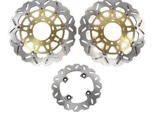 2012-2015 Kawasaki ER-6N ER-6F Ninja 650 Front Rear Brake Disc Rotors Set picture