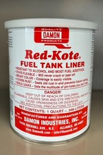 RED KOTE TANK SEALER FOR HARLEY & CUSTOM AUTOMOTIVE TRACTOR ALL GAS TANKS 1 QT. picture