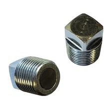 2 Transmission Steel Magnetic Fill & Drain Plug 1/2 NPT Muncie T5 T10 Top Loader picture