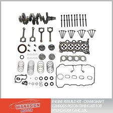 Engine Rebuild Kit - Crankshaft ConRods Timing Kit For Hyundai Kia G4NC 2.0L picture