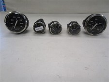 FARIA MERCURY YAMAHA GAUGE SET OF (5) KRONOS TACHOMETER / SPEEDOMETER BOAT picture