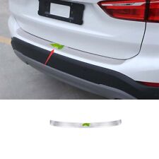 1PCS Silver Steel Protector Guard Trim Rear Bumper Fit For BMW X1 F48 2016-2021 picture