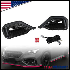 For 2022 2023 Subaru WRX STI Sequential LED Turn Signal DRL Fog Bezel Lights US picture