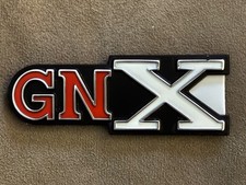 NOS 1987 87 BUICK GNX EMBLEM NAMEPLATE -- 12332925 GM ASC OEM picture