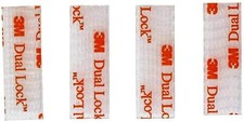 NC Quick Pass Transponder Mounting Tape Four Strips 3M Dual Lock Peel and Stick picture