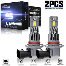 9012 LED Headlight Super Bright Bulbs Kit White 40000LM High/Low Beam CANBUS 2x picture