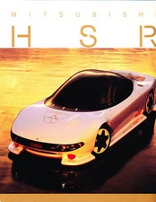 1990 Mitsubishi HSR Concept Car Original Dealer Brochure Sheet picture