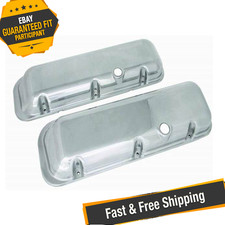 RPC Racing Power Company R6231-2 Pol Alum BBC Valve Cover, Plain PR picture