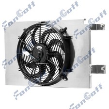 Aluminum Shroud+Fan FIT 1969-70 Chevy Bel Air/Caprice/Impala 6.5L V8,US picture