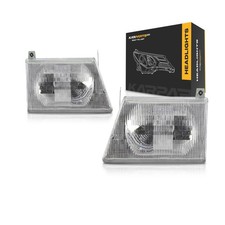 For 2003-2007 Ford E-450 Super Duty Headlight Driver Passenger Side Pair picture