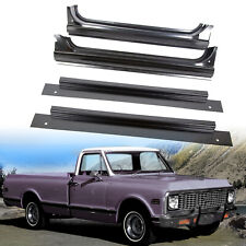 4Pc For Chevy / GMC C10 67-72 LH RH Side Full Rocker Panels w/ Inner Patch Panel picture