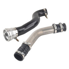 Cold & Hot Side Intercooler Pipe & Boot Kit For 17-21 Ford 6.7 6.7L Powerstoke picture