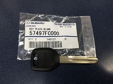 Subaru Master Key Blank WRX Impreza Forester Outback Legacy Baja OEM Genuine new picture