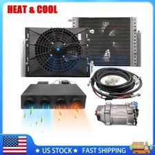Universal 12V Underdash Heat&Cool Car Air Conditioner Electric AC Cool System picture