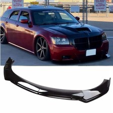 For Dodge Magnum 2005-08 Glossy Black Front Bumper Lip Splitter Spoiler Body Kit picture