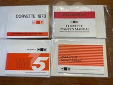 1973,74,75,76 Corvette Owners Manuals picture