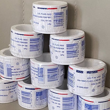 Newest 20 ROLLS Of 100 USPS-postage,2000 PCS-Special Sale, New Sealed 2023 picture