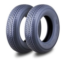 2PC ST205 75R15 Free Country Premium Trailer Tires 205 75 15 Radial 8PR LR D picture