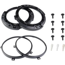 Durable 7 Inch Round Headlight Mounting Bracket Set for Wrangler JK (2007-2017) picture