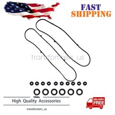 Fit 03-10 HONDA ODYSSEY ACCORD ACURA TL 3.0L 3.5L V6 SOHC Valve Cover Gasket Set picture