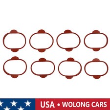 Set of 8 Intake Manifold to Head Gaskets for Porsche Cayenne Turbo S GTS 2013 picture