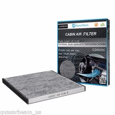 PREMIUM Cabin Air Filter fits LEXUS TOYOTA C20025C Carbonized Charcoal New  picture