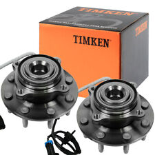Timken 4WD Front Wheel Bearing & Hub Assembly Pair 2 for FW158 FW166 FW289 FW338 picture