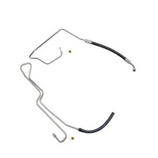 Power Steering Pressure & Return Line Hose 2 PCS for Ford F150 F250 F350 4.9L picture