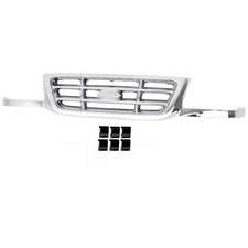 Grille For 2001-2003 Ford Ranger Chrome Plastic picture