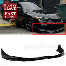 For Honda Civic Sedan Hatch 22-24 Yofer V3 Style Black Front Bumper Lip Splitter picture