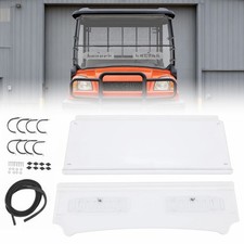 New Full Clear Vented Windshield For Kubota RTV 900 RTV 900XT RTV 900XTG RTV900 picture