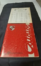 Porsche Stoddard Parts Catalog 1979 Price List Stuttgart  picture