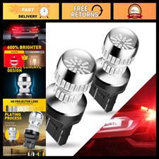 Super Bright Red 7440 7443 LED Bulbs for Tail Brake Lights, T20 W21W Replacement picture