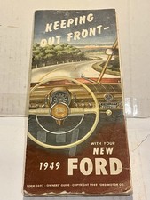 1949 Original Owners Guide, New 1949 Ford, Keeping Out Front picture