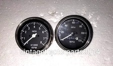 Smiths Replica Speedometer 0-120MPH and 0-8000 RPM Electronics Electric 85MM BC picture