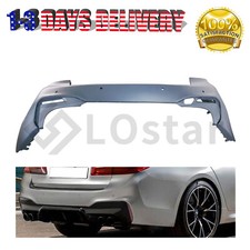 New Rear Bumper Cover For 17 18 19 20 21 Bmw 5-series G30 M-sport 51128073734 picture