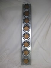 untested vintage light assembly Grote 4582 DOT SAE-P2-99 8 lamp lights lamps bar picture