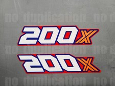 1984 84'' ATC 200X trike 2pc side decals stickers graphics emblems 3 wheeler picture