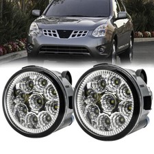 For Nissan Rogue 2011-2013 Factory Front Bumper Fog Light Lamp Clear Lens Pair picture