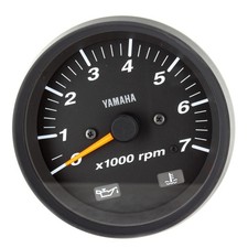 Yamaha OEM Pro Series II Tachometer Black, 6Y7-83540-81-00 picture