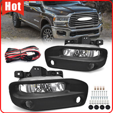 Fit 2019-2023 Dodge Ram 2500 3500 Clear LED Fog Lights Driving Lamps Assembly picture