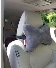 Gray Memory Foam Car Auto Seat Head Rest Support Pillow Neck Pain Relief Cushion picture