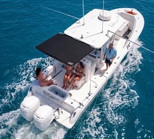Dev Fishing SS100 Center Console Boat Rod Holder Stern Sun Shade Cover BLACK picture