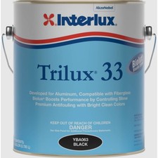 Interlux Trilux 33 Marine Antifouling Paint Black Gallon (YBA063/1) Biolux picture