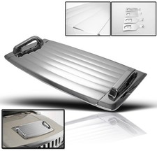 06-10 HUMMER H3 HOOD DECK VENT PANEL HANDLE COVERS TRIM MOULDING ABS CHROME 3PCS picture