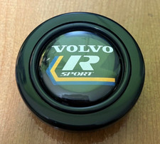 VOLVO R SPORT LOGO Horn Button for SPARCO OMP MOMO NARDI steering wheel picture