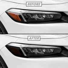 2PCS PreCut Amber Delete Headlight Sidemarker Tint for 2022-2025 Honda Civic picture