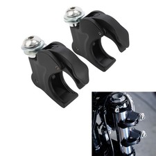 2X 39mm Quick Release Windshield Fork Clamps Fit For Harley Davidson Sportster picture